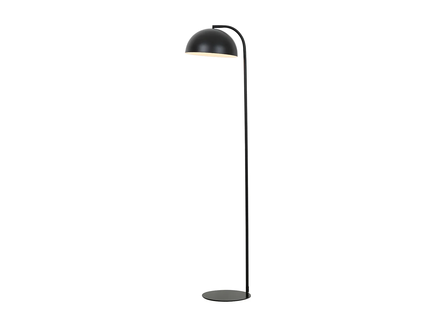 Lampadaire METTE - 37x30x155cm - Noir