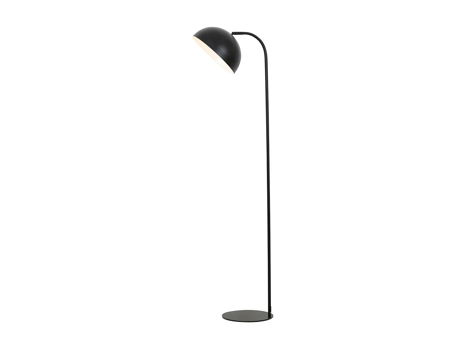 Lampadaire METTE - 37x30x155cm - Noir