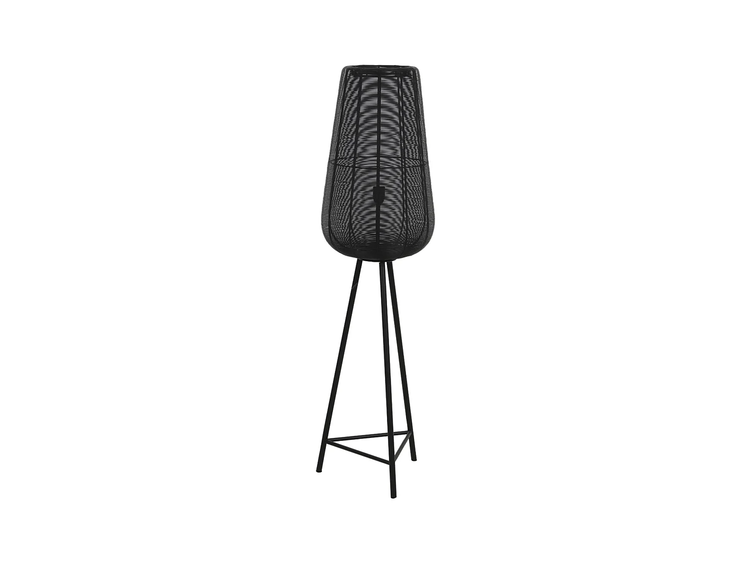 Lampadaire ADETA - Ø37x135cm - Noir