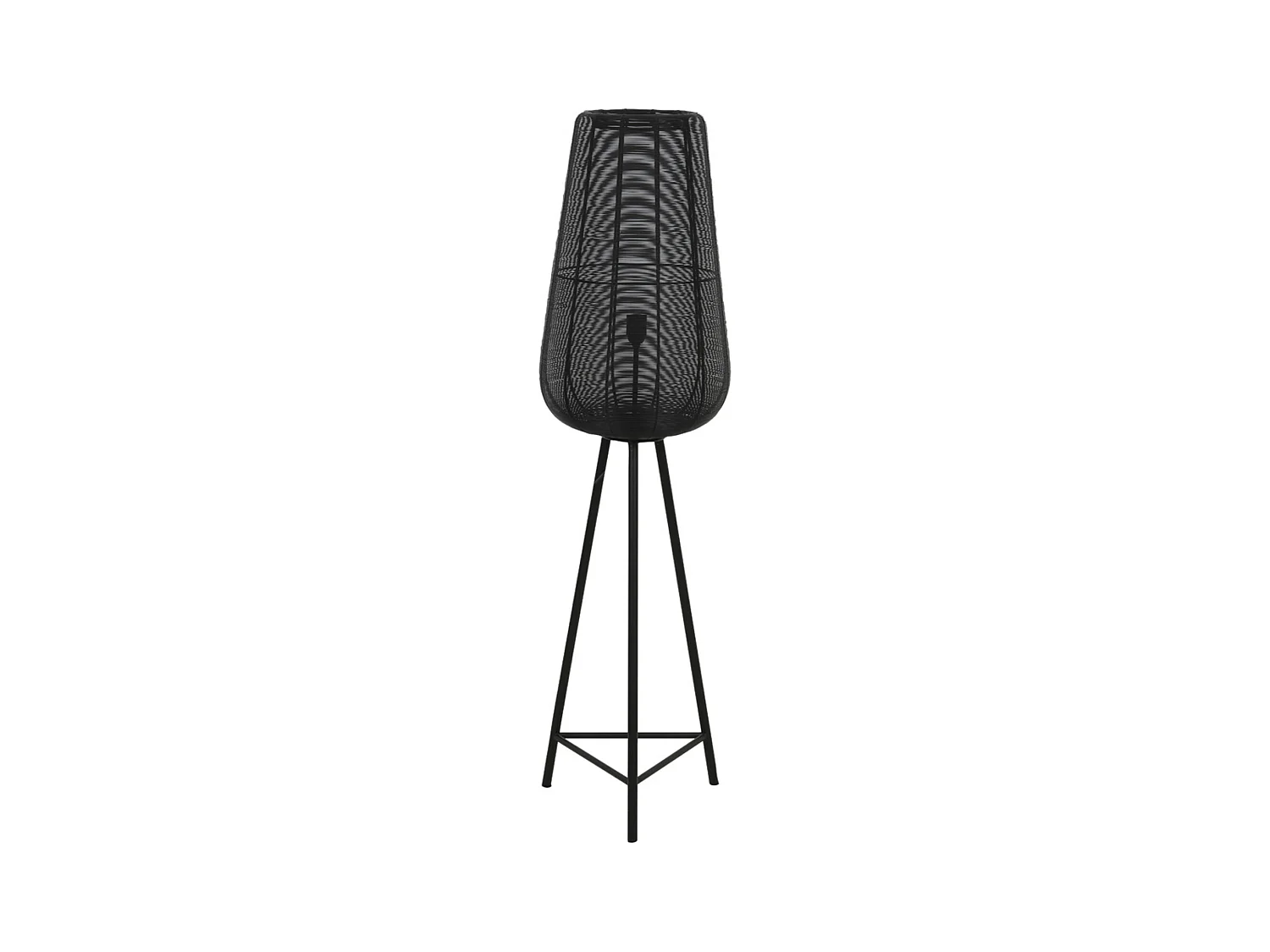 Lampadaire ADETA - Ø37x135cm - Noir