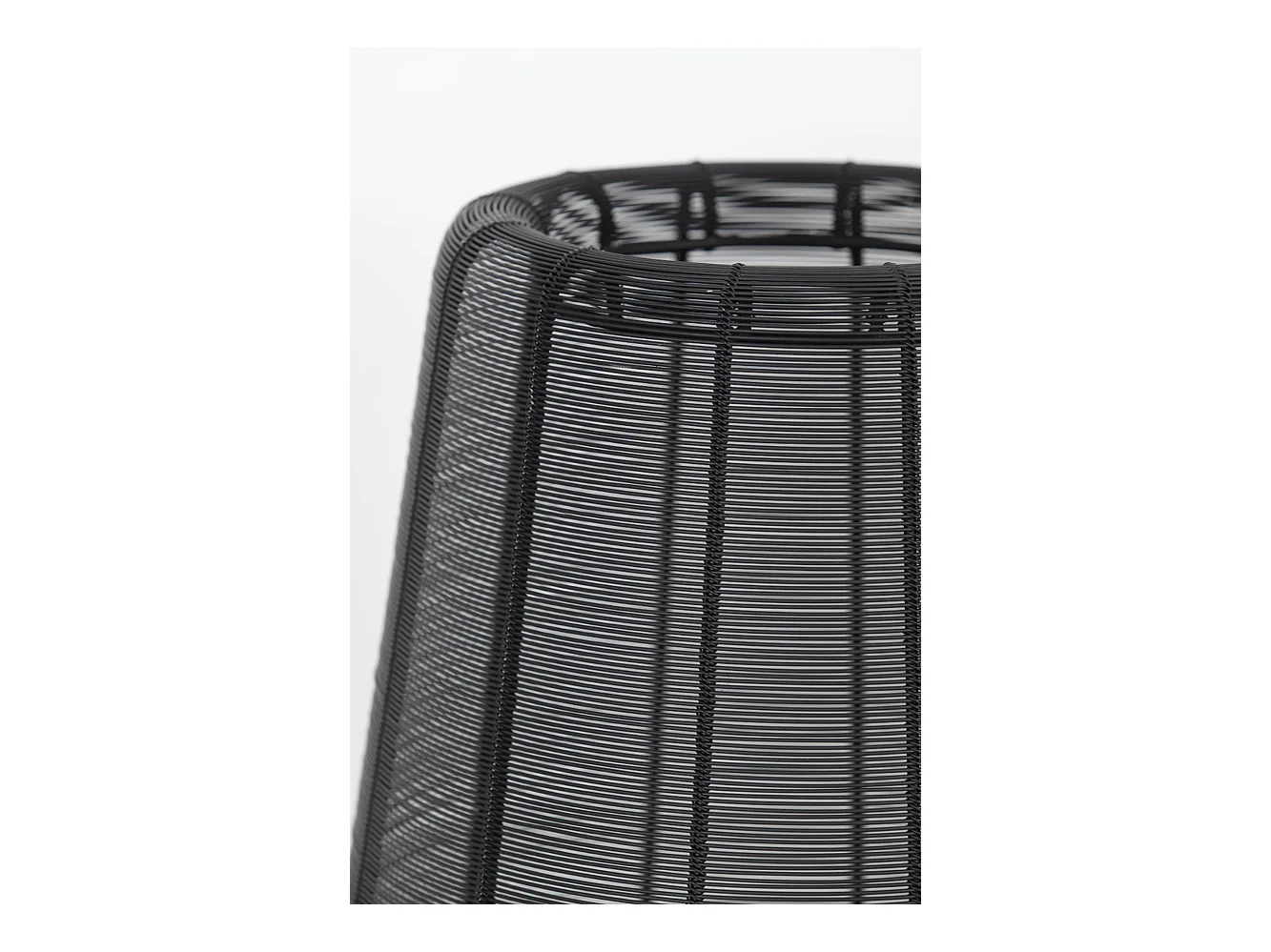 Lampadaire ADETA - Ø37x135cm - Noir