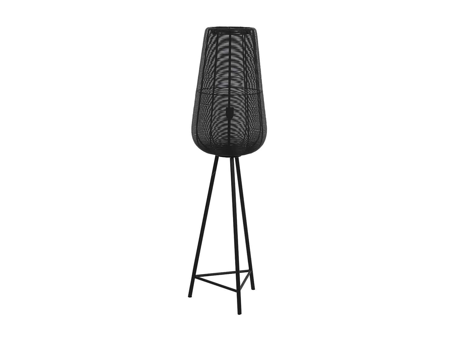 Lampadaire ADETA - Ø37x135cm - Noir