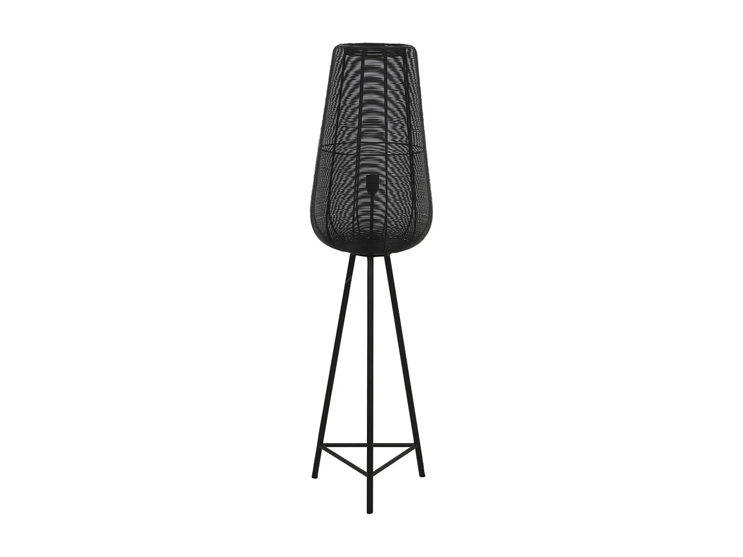 Lampadaire ADETA - Ø37x135cm - Noir