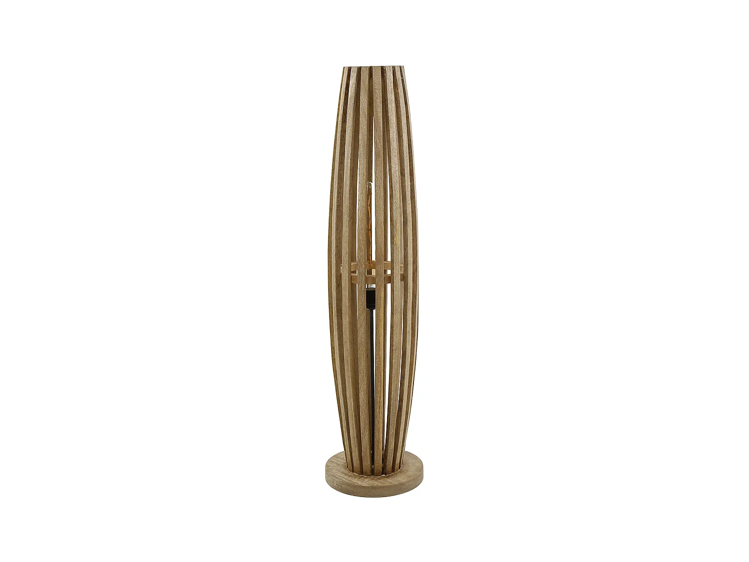 Lampadaire Orbit 2L - Mangue massif naturel - M