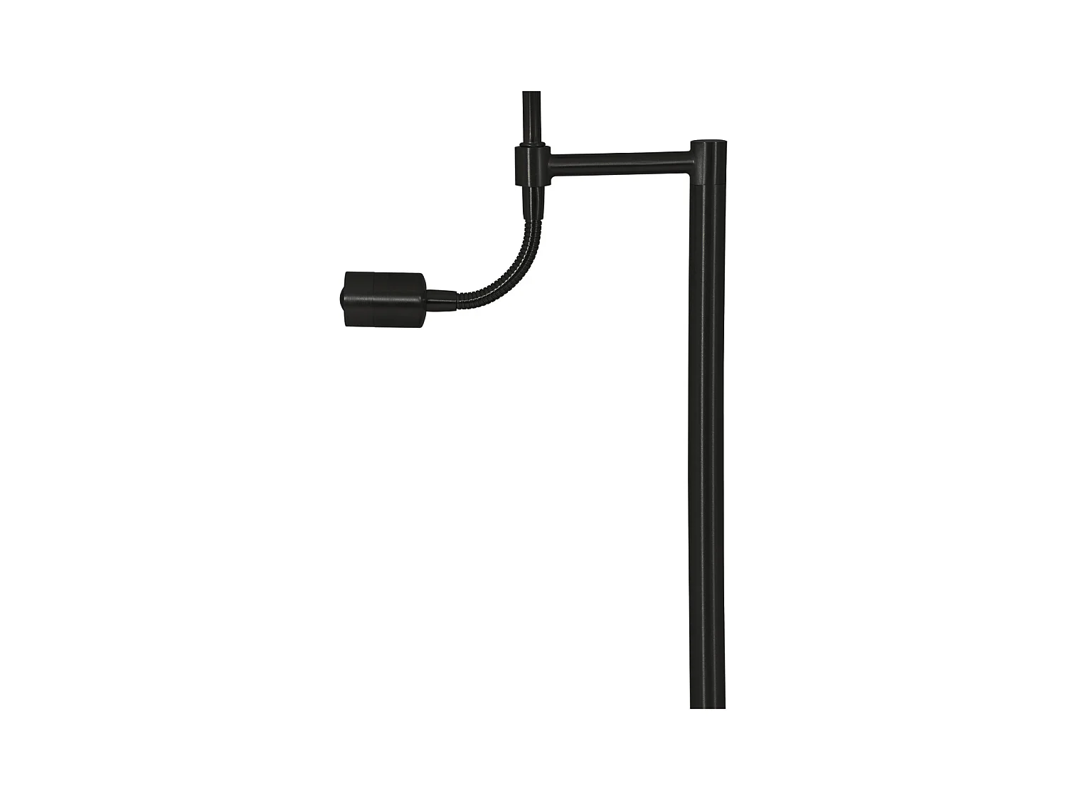 Lampadaire CALGARY - Ø25x138cm - Noir