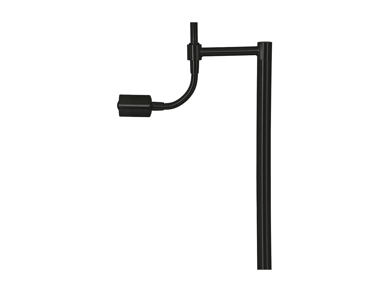 Lampadaire CALGARY - Ø25x138cm - Noir