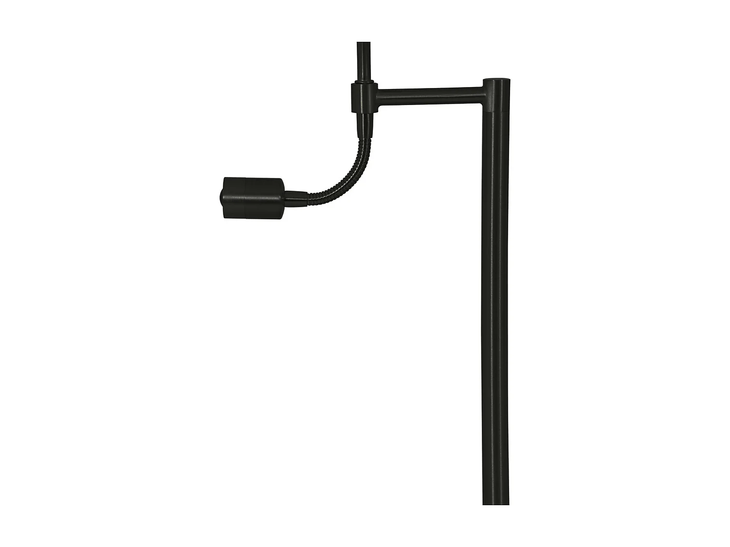 Lampadaire CALGARY - Ø25x138cm - Noir