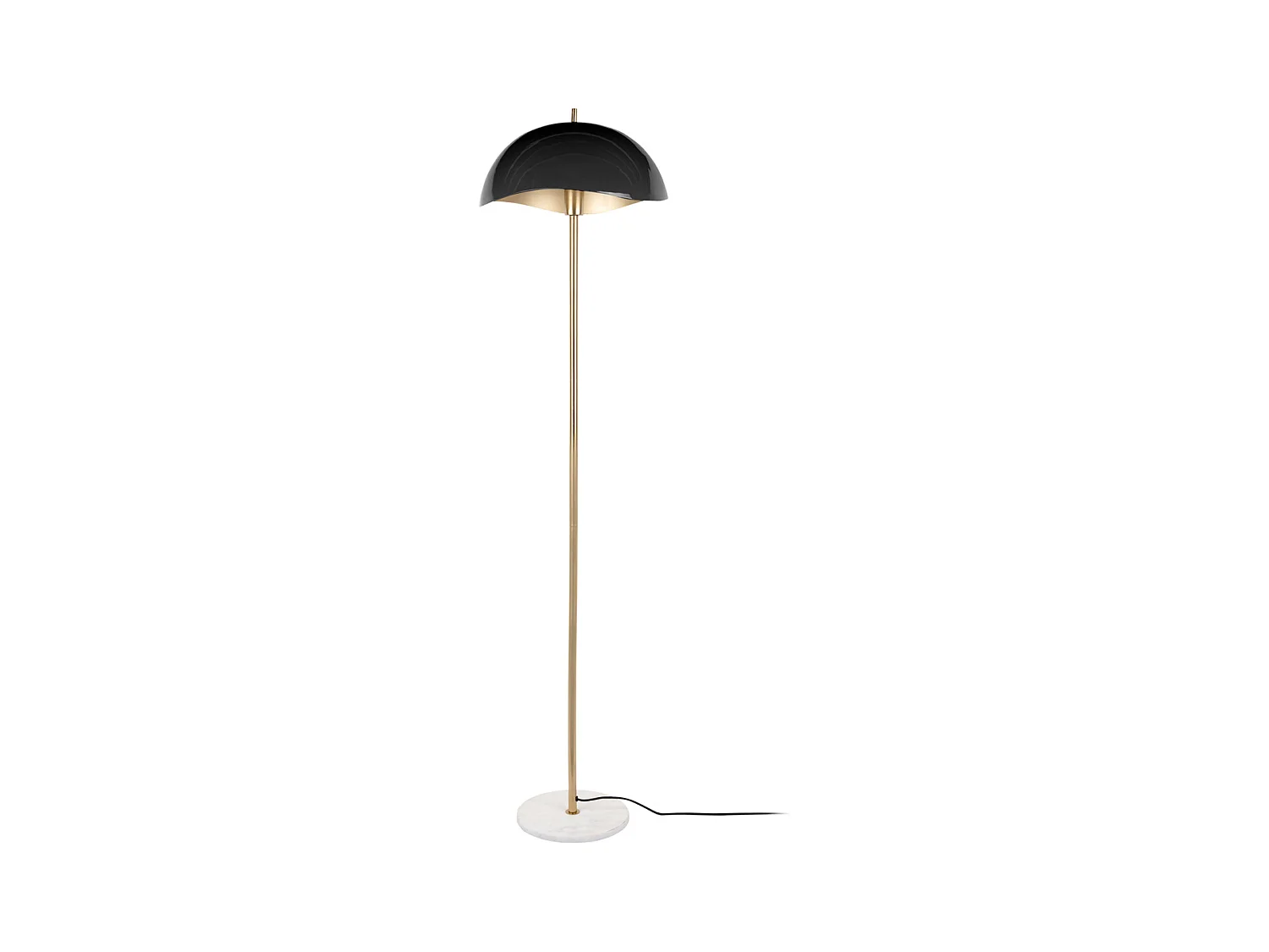 Lampadaire Waved - Noir