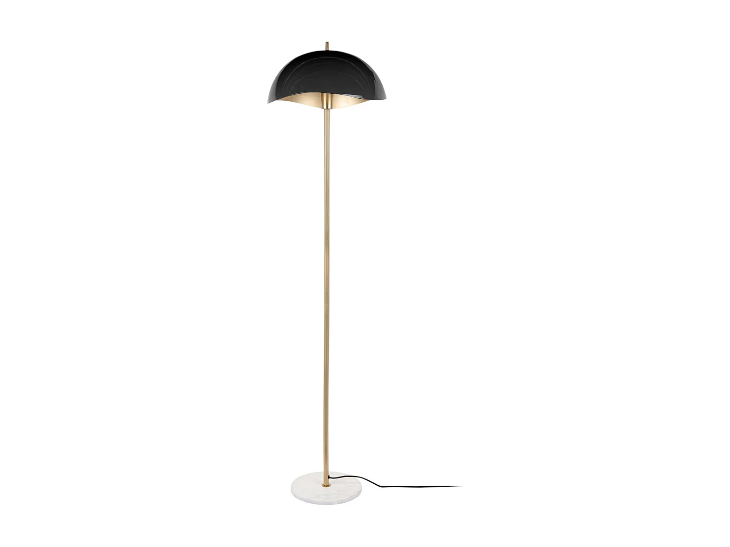 Lampadaire Waved - Noir