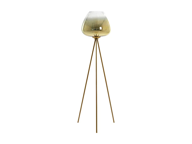 Vloerlamp MAYSON - Ø42x146cm - Goud