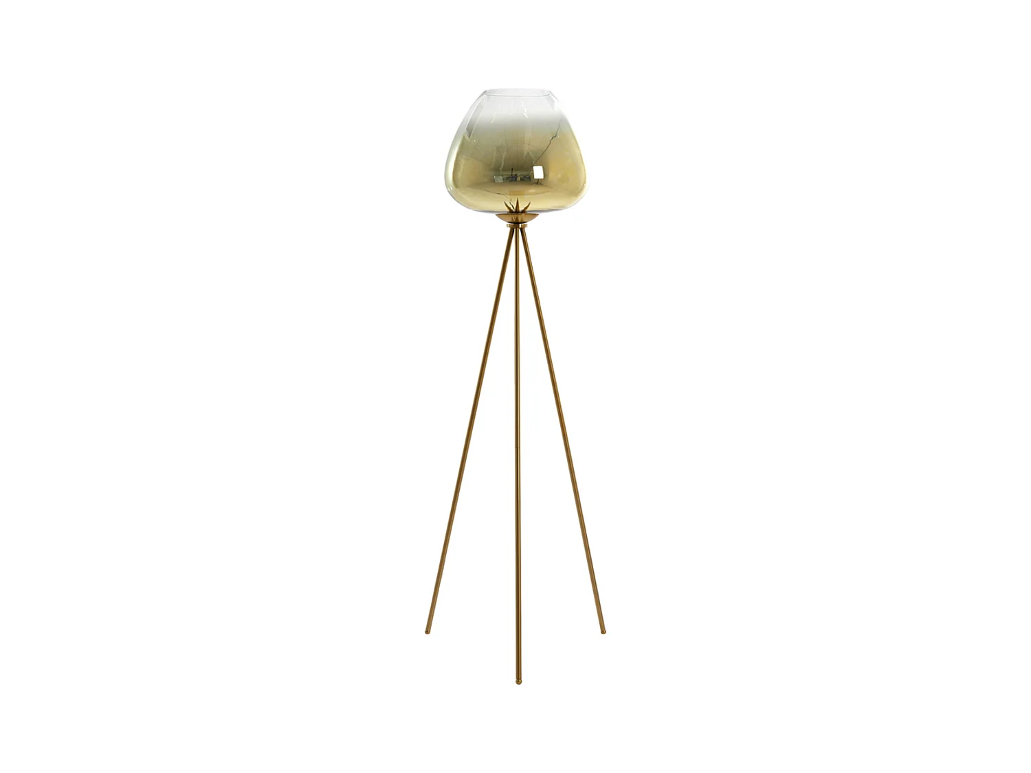 Lampadaire MAYSON - Ø42x146cm - Doré