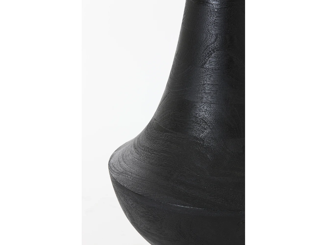 Lampadaire NICOLO - Ø30x130cm - Noir