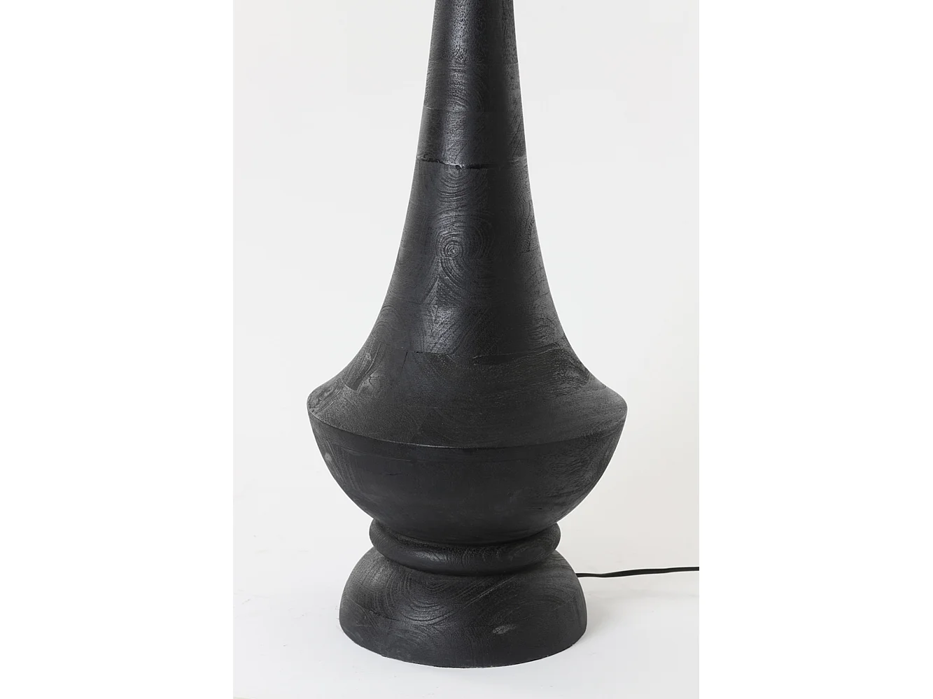 Lampadaire NICOLO - Ø30x130cm - Noir