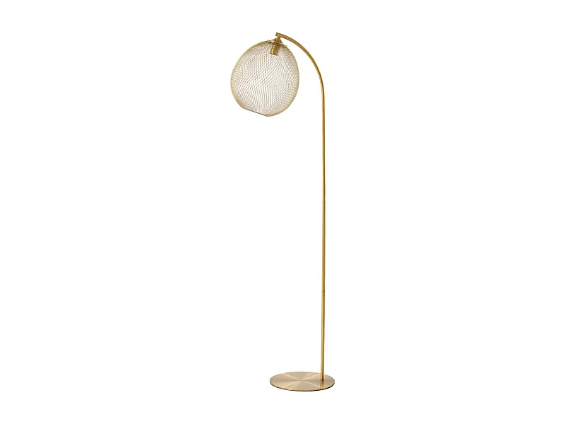 Lampadaire MOROC - Ø30x160cm - Doré