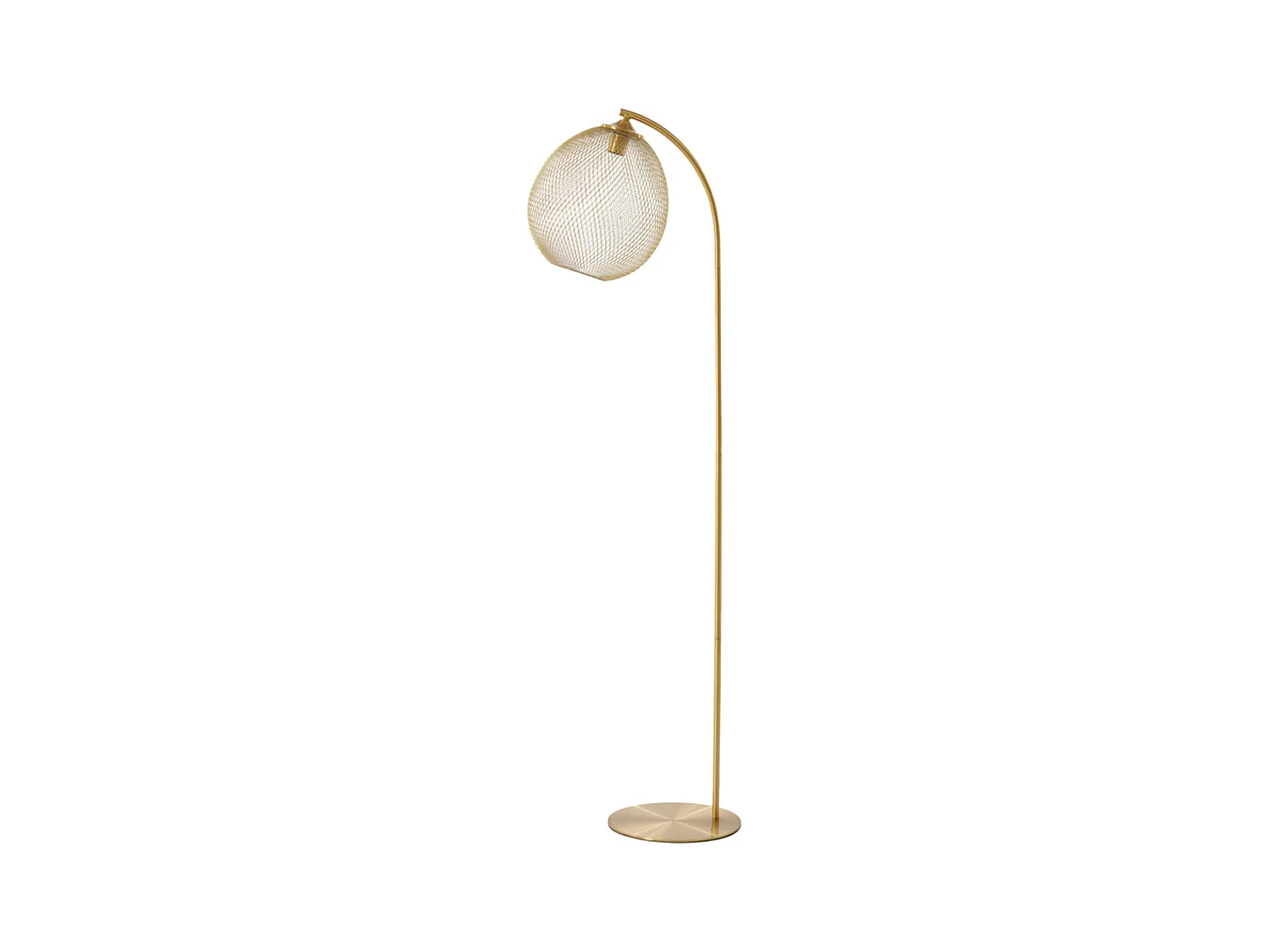 Lampadaire MOROC - Ø30x160cm - Doré
