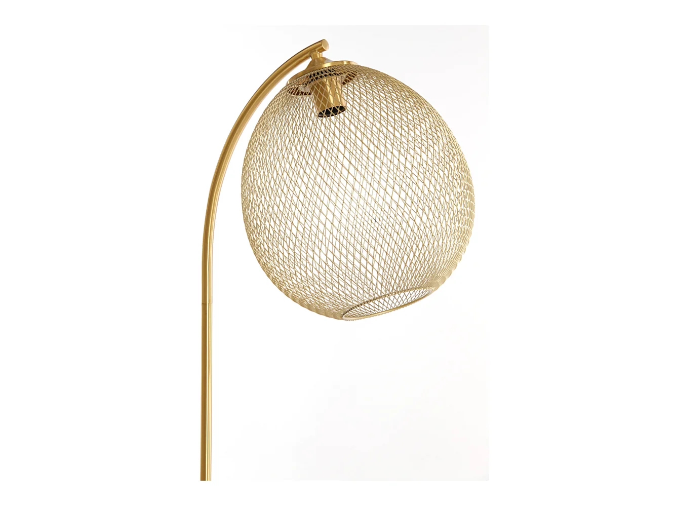 Lampadaire MOROC - Ø30x160cm - Doré