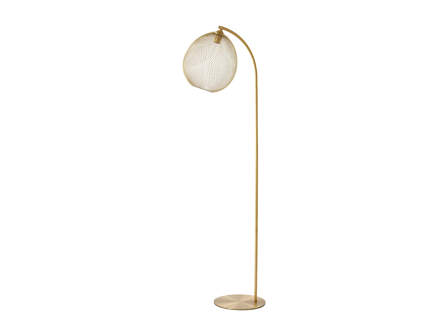 Lampadaire MOROC - Ø30x160cm - Doré