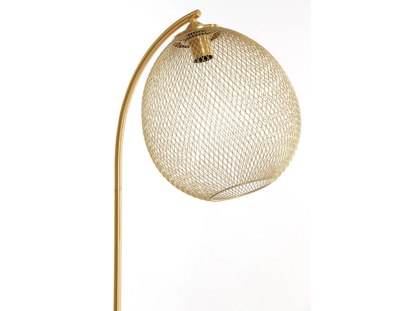 Lampadaire MOROC - Ø30x160cm - Doré
