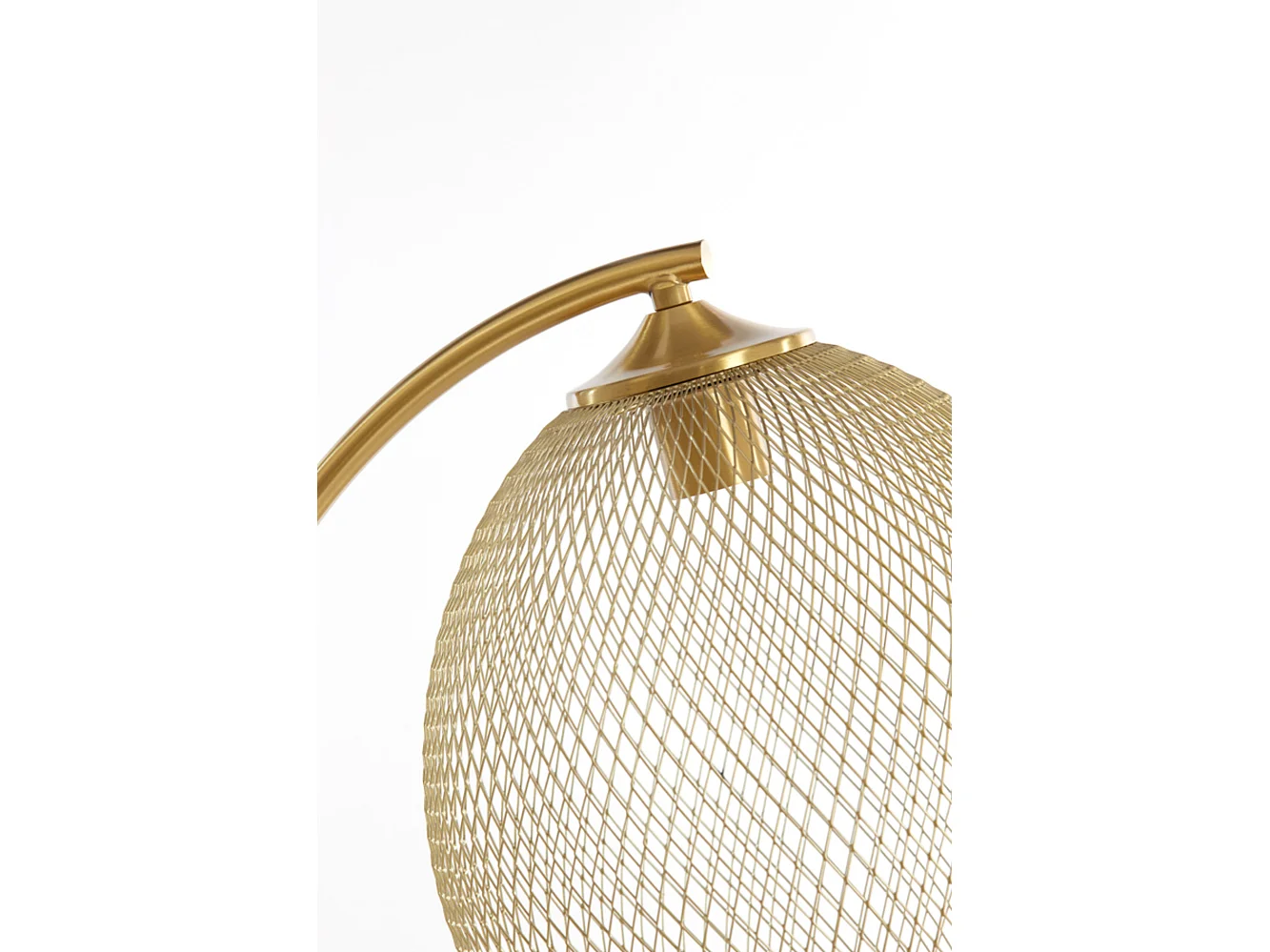 Lampadaire MOROC - Ø30x160cm - Doré