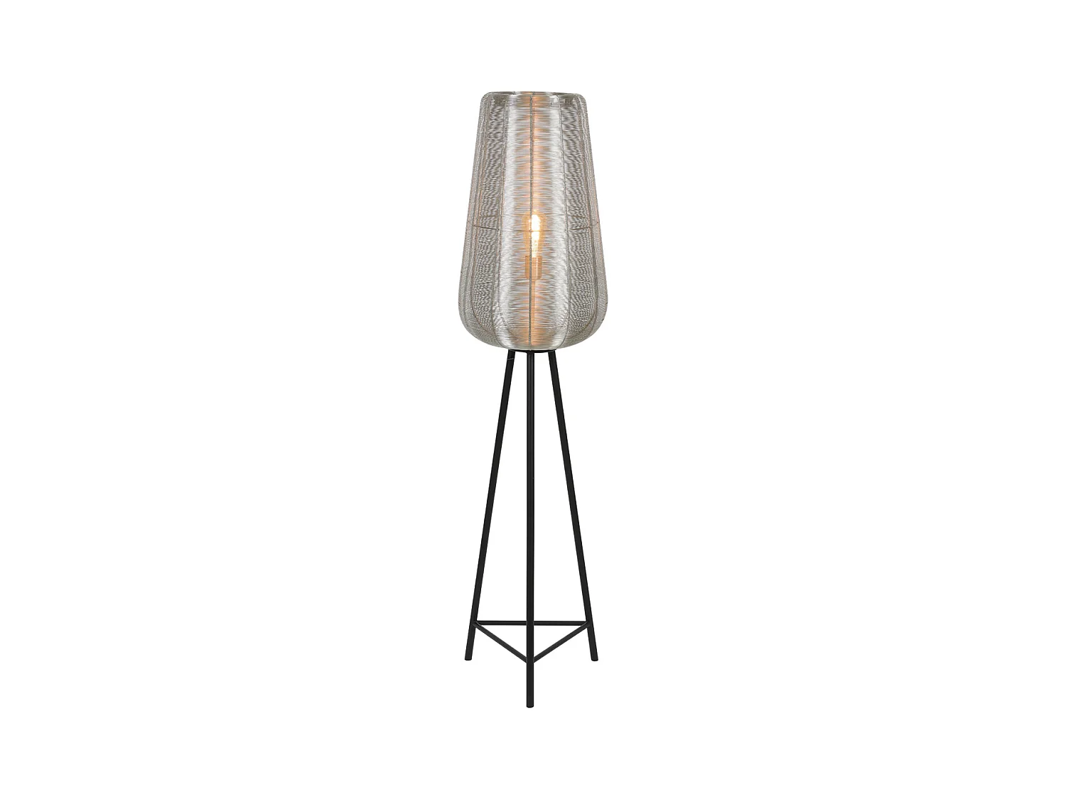 Lampadaire ADETA - Ø37x147cm - Argent
