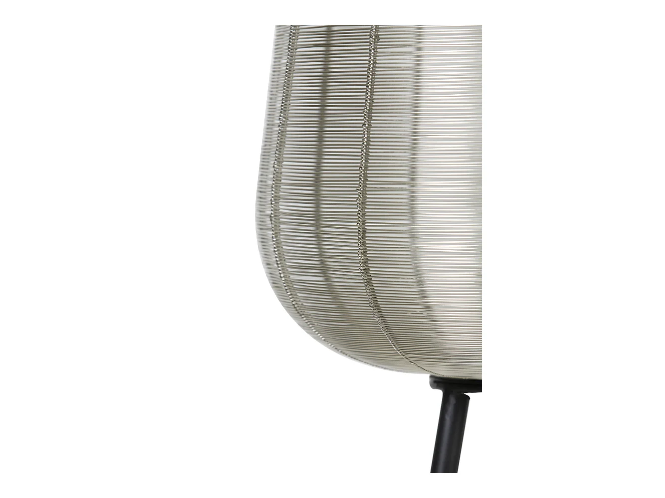 Lampadaire ADETA - Ø37x147cm - Argent