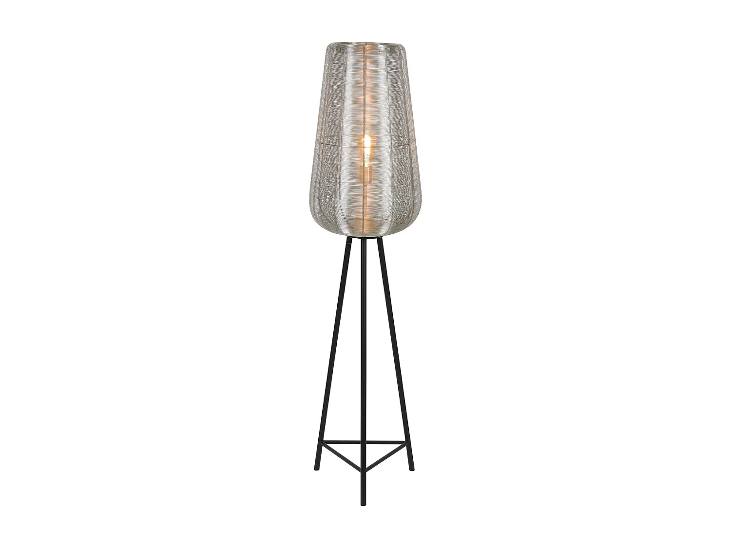 Lampadaire ADETA - Ø37x147cm - Argent