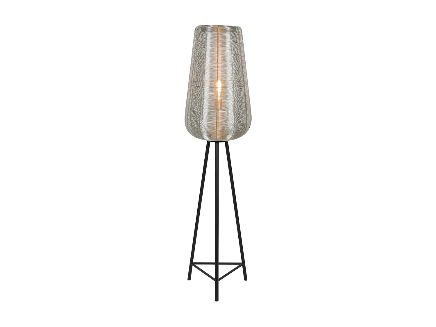 Lampadaire ADETA - Ø37x147cm - Argent