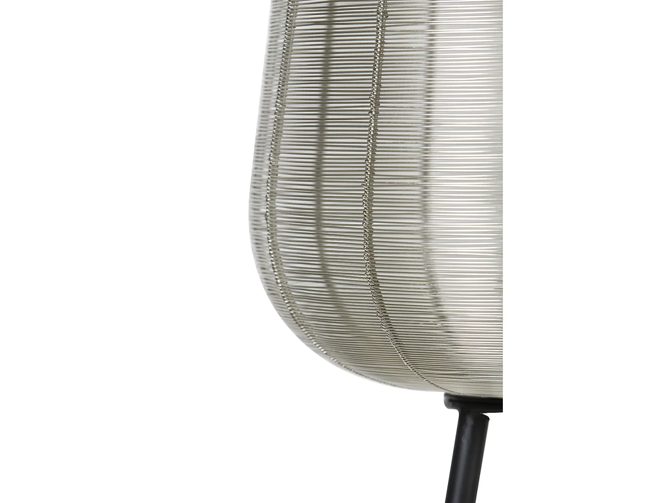 Lampadaire ADETA - Ø37x147cm - Argent