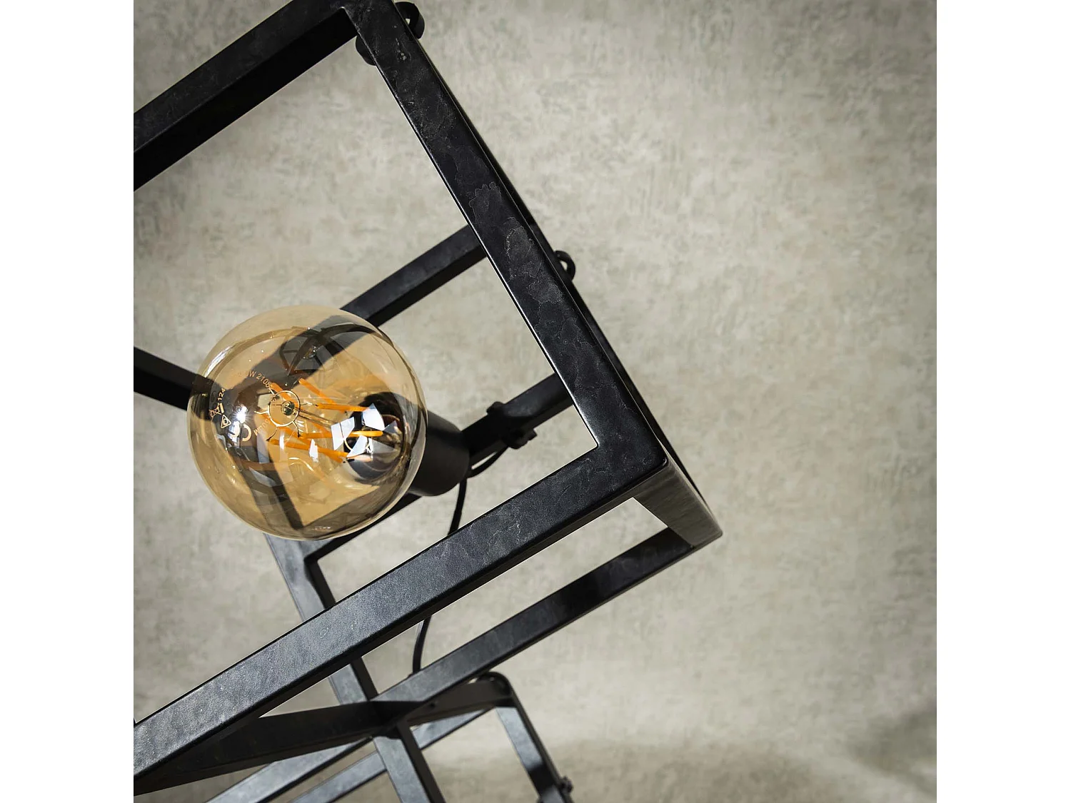 Stehleuchte 4L Cube - Anthrazit