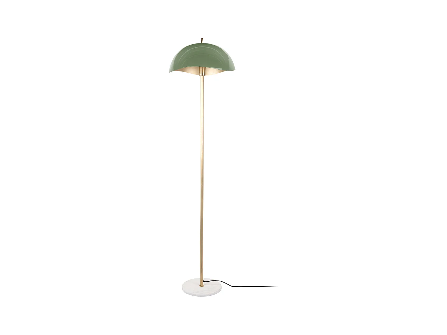 Lampadaire Waved - Vert jungle