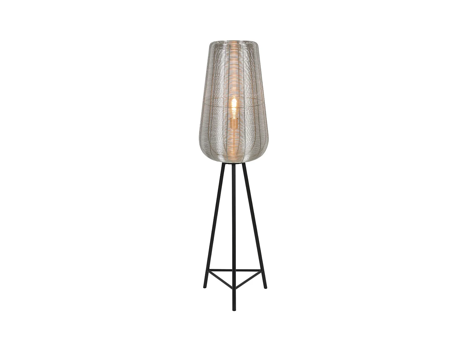 Lampadaire ADETA - Ø37x135cm - Argent