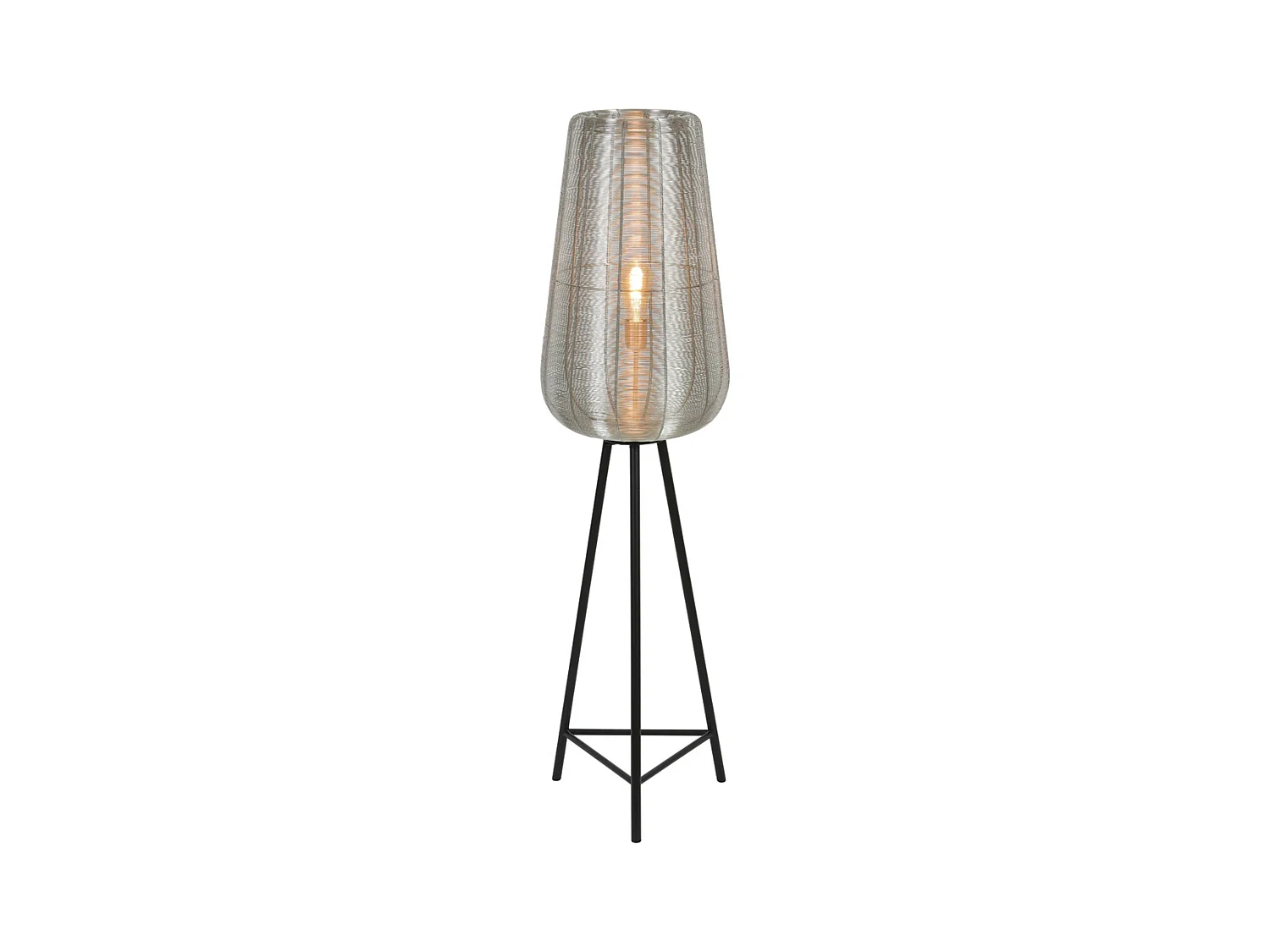 Lampadaire ADETA - Ø37x135cm - Argent