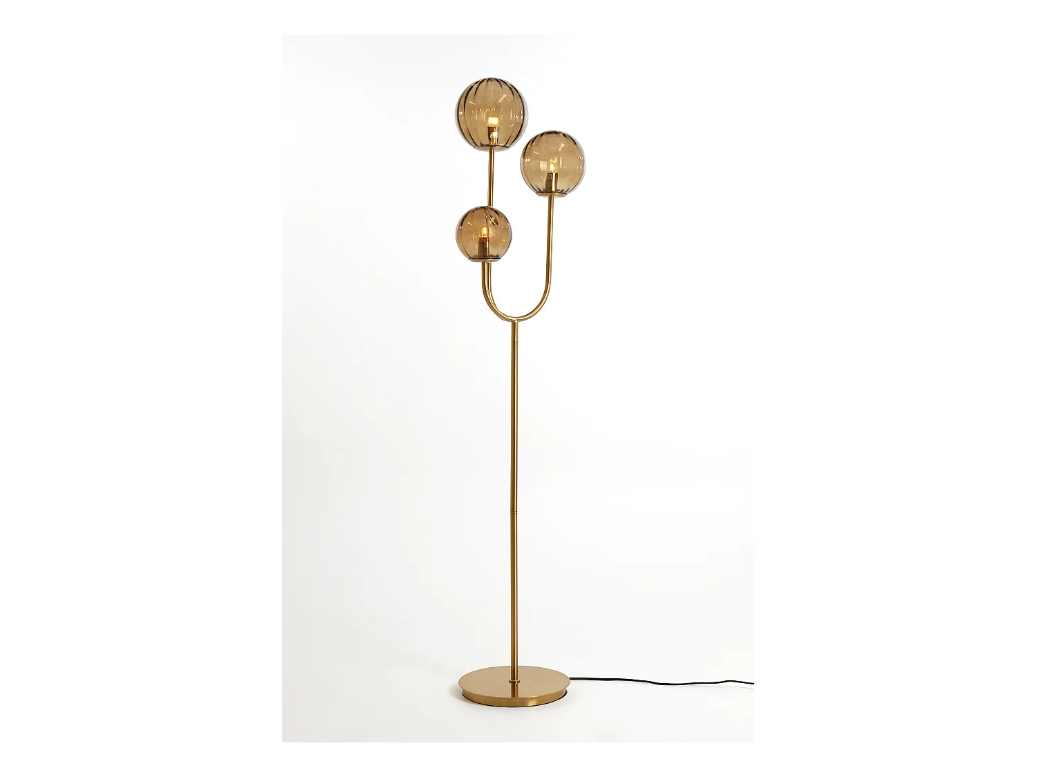 Lampadaire MAGDALA - 38x20x162cm - Doré