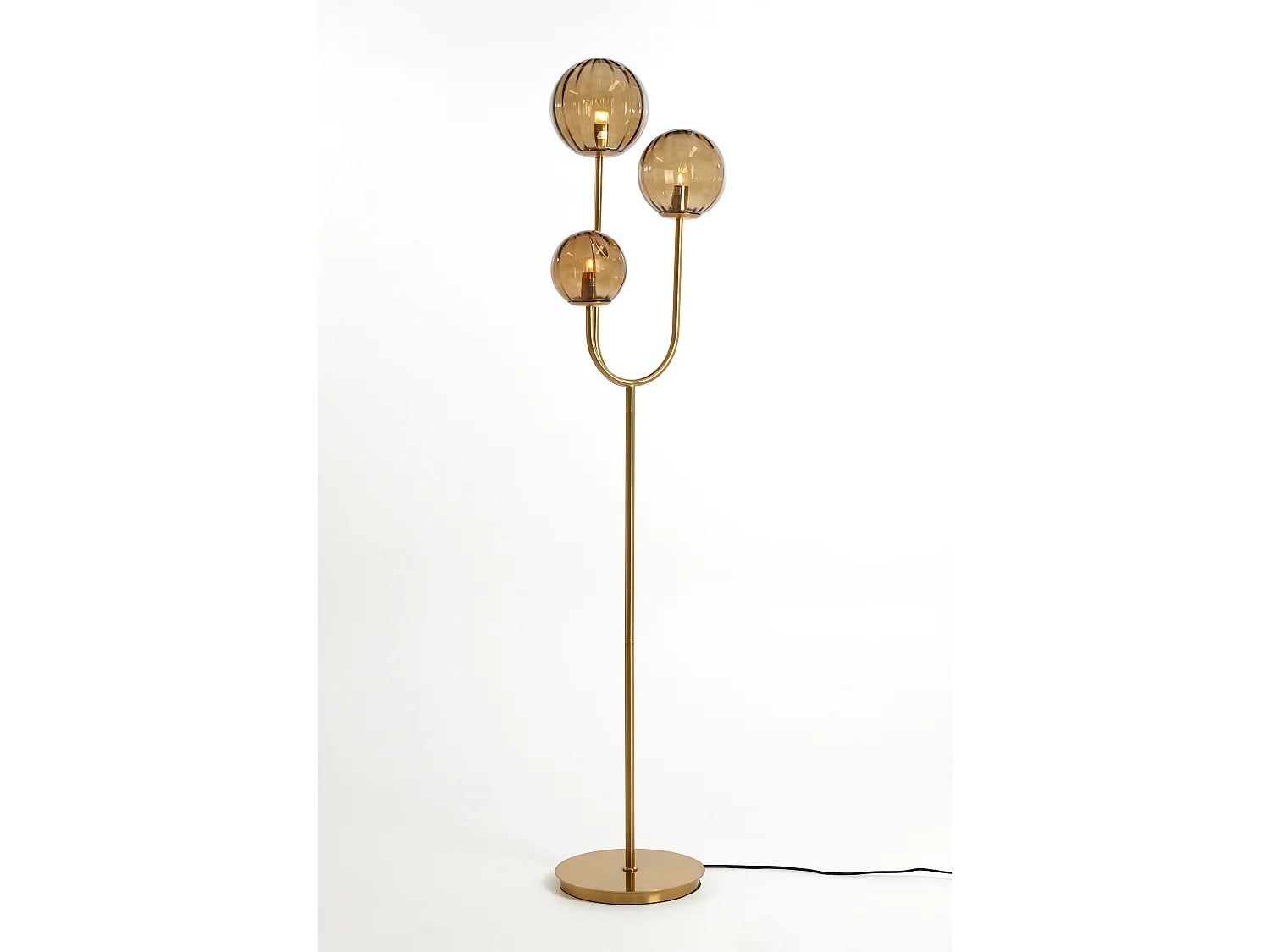 Lampadaire MAGDALA - 38x20x162cm - Doré