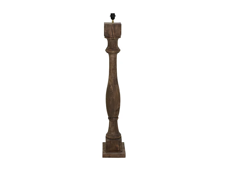 Lampadaire ROBBIA - Ø23x125cm - Marron