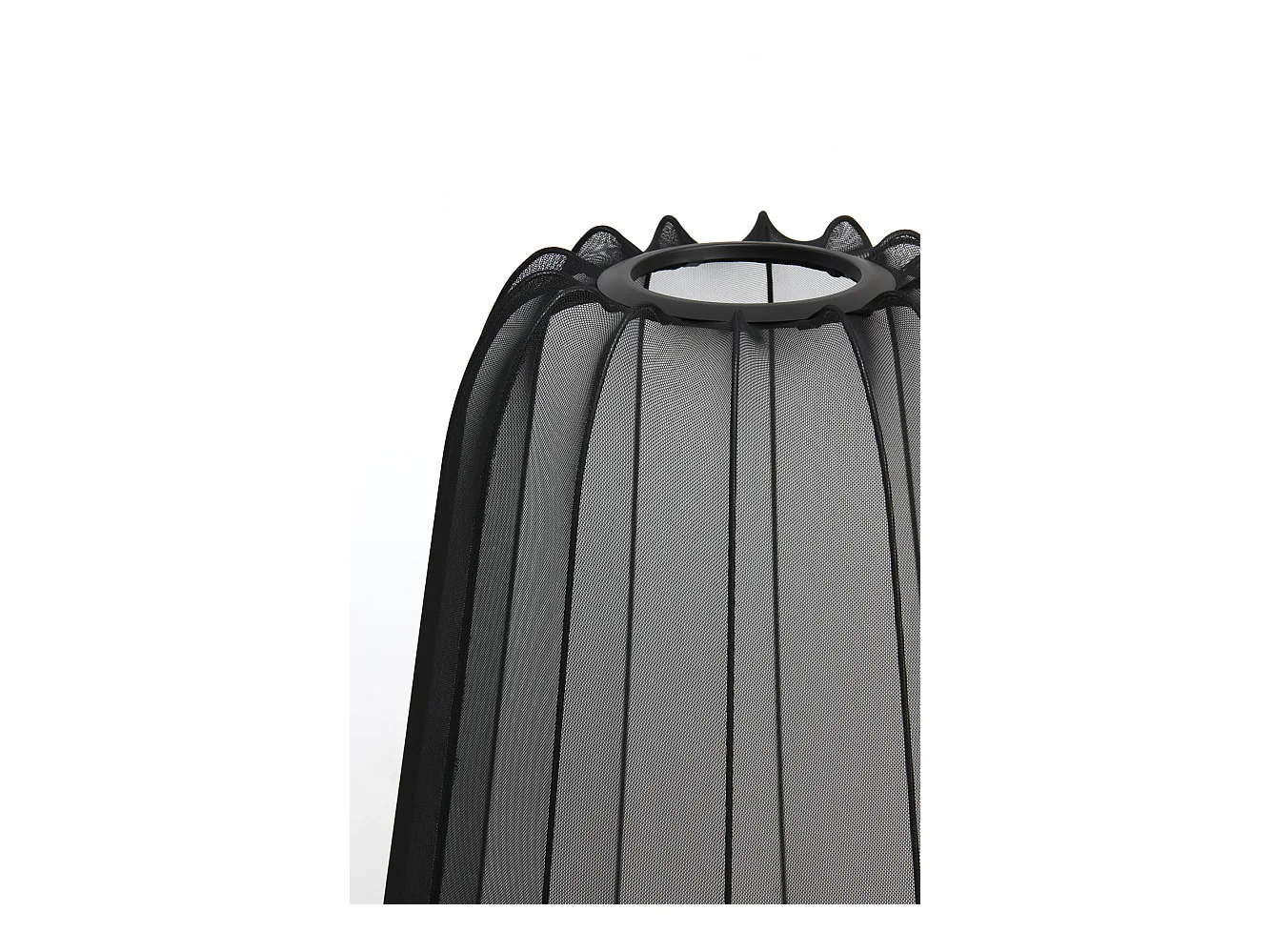 Stehleuchte PLUMERIA - 42x42x132cm - Schwarz