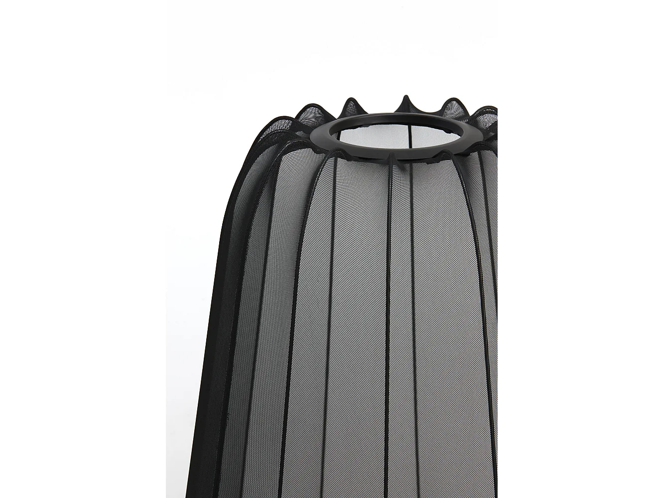 Lampadaire PLUMERIA - 42x42x132cm - Noir