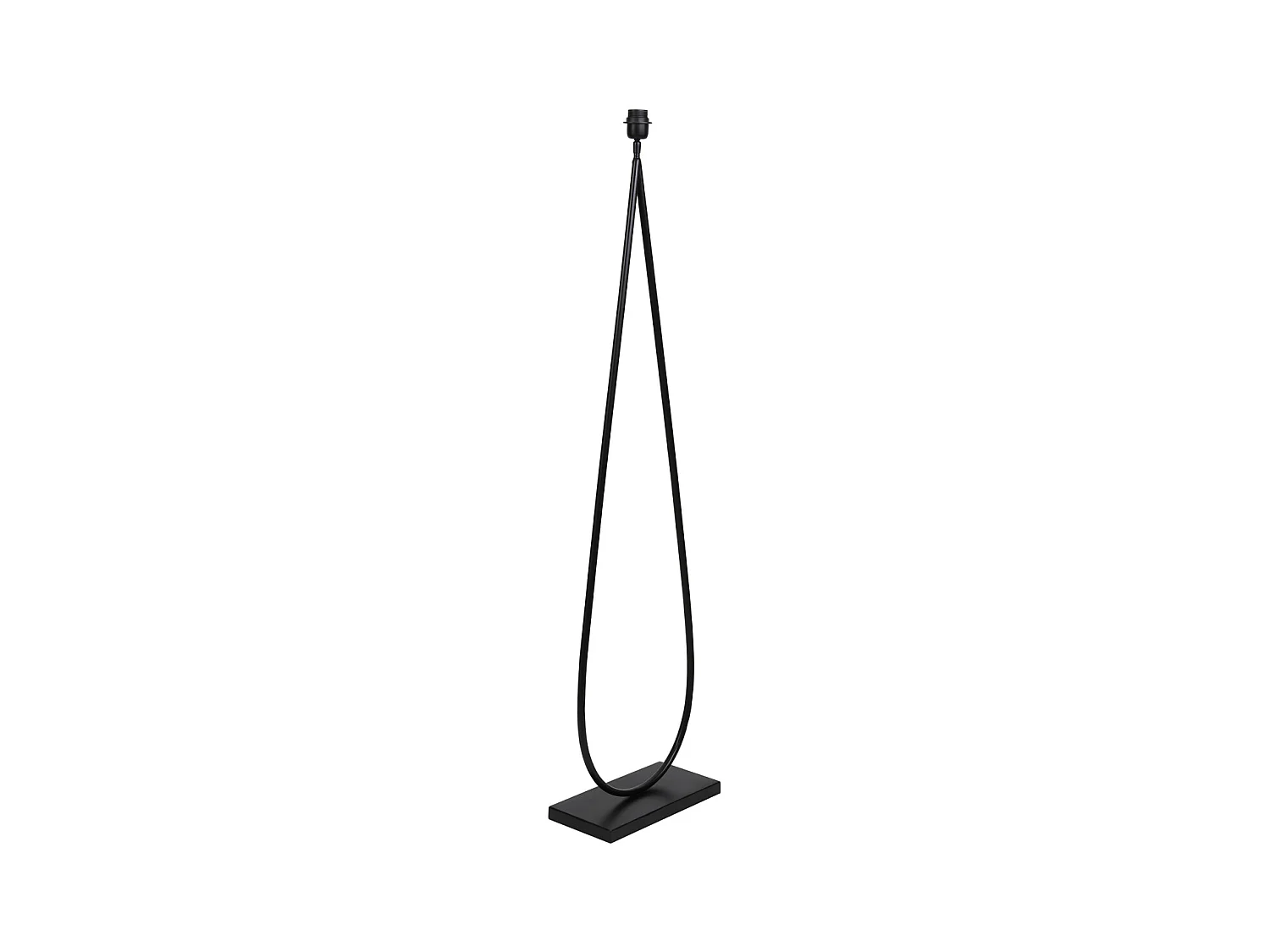 Vloerlamp TAMSU - 35x17x137cm - Zwart