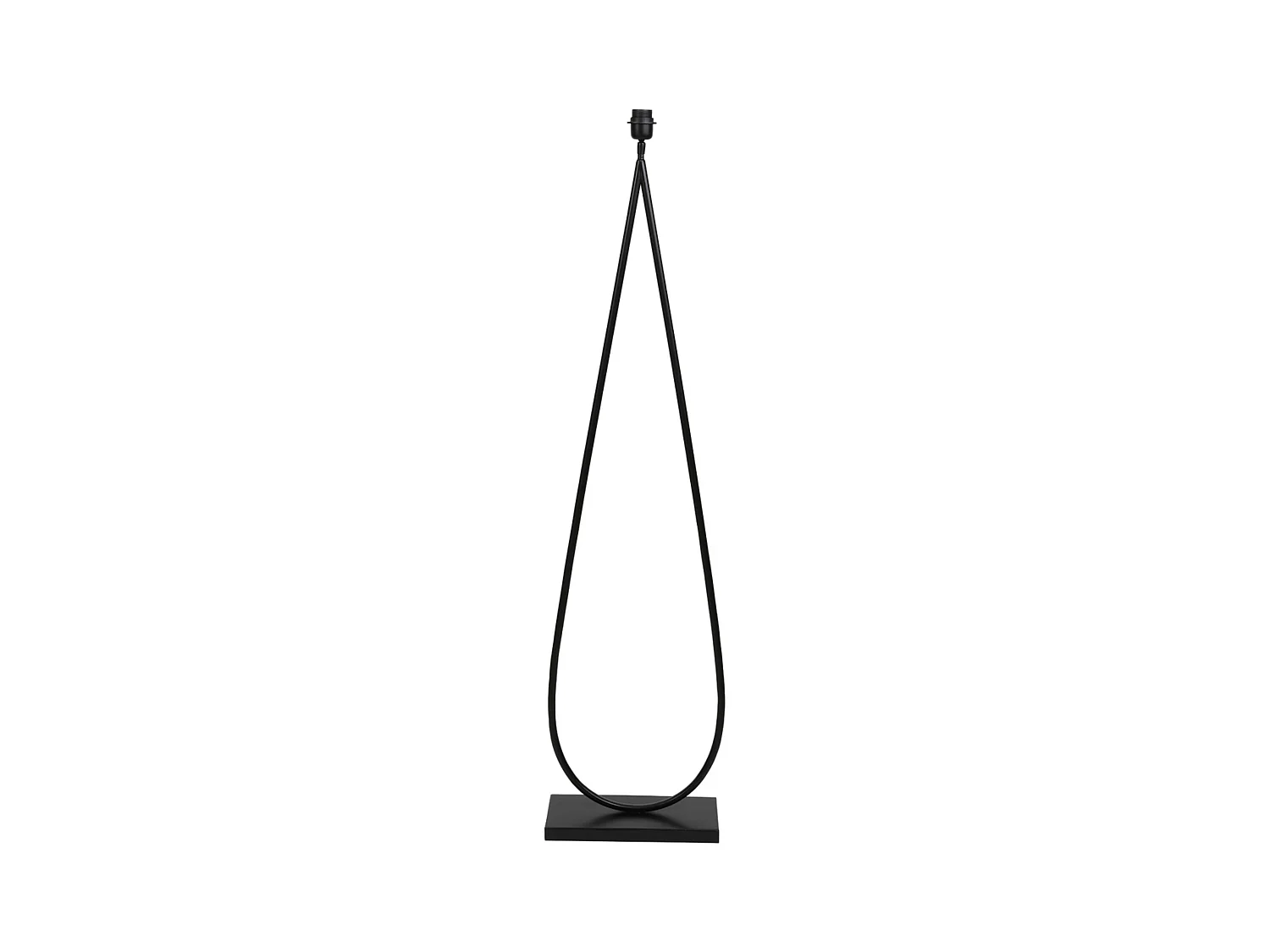 Lampadaire TAMSU - 35x17x137cm - Noir