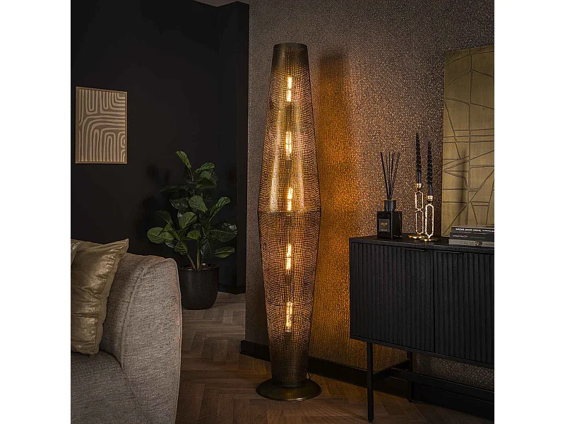 Lampadaire 5L Cosmic - Bronze Antique