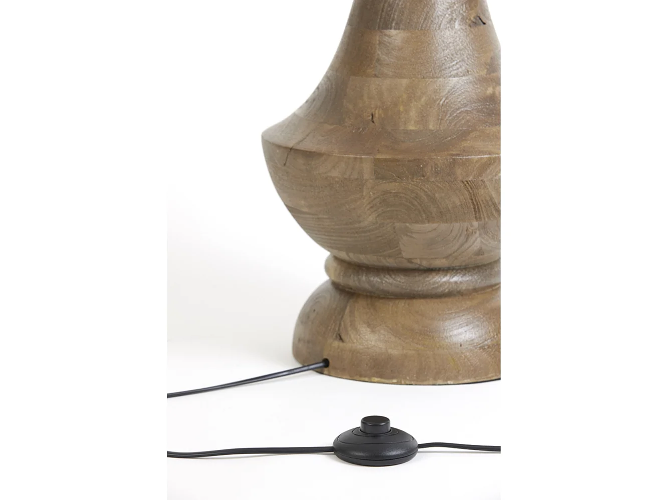 Vloerlamp NICOLO - Ø30x130cm - Bruin