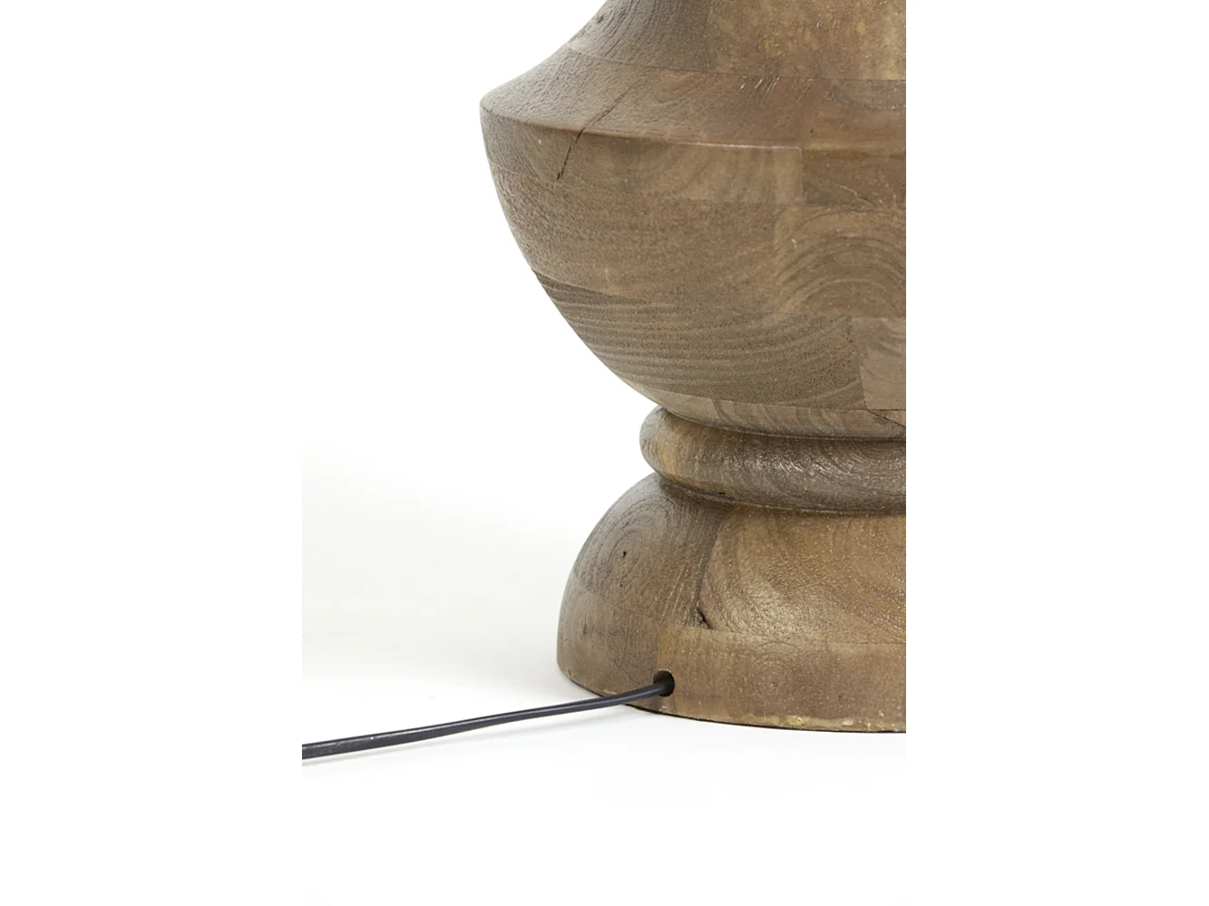 Vloerlamp NICOLO - Ø30x130cm - Bruin