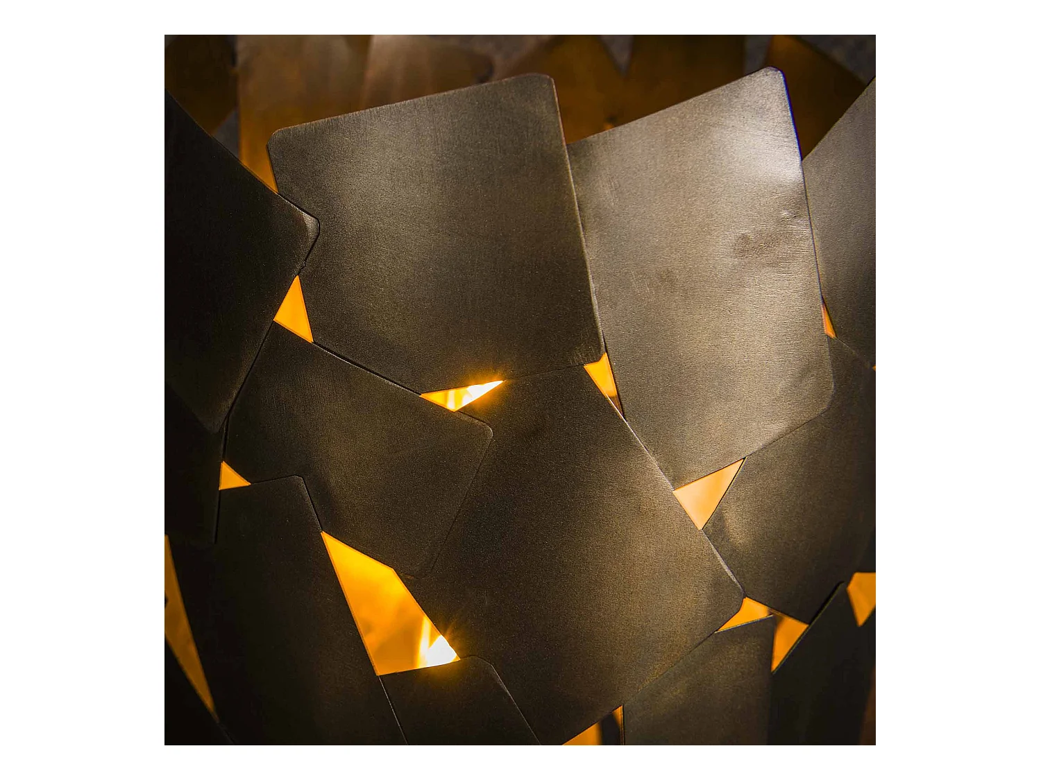 Lampadaire Patch Cylindre - Bronze Antique