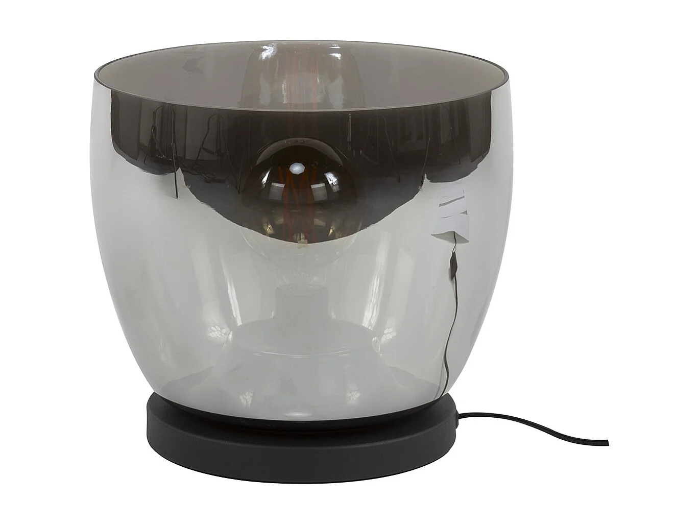 Lampadaire UP L - Verre Gris Fumé - Ø29