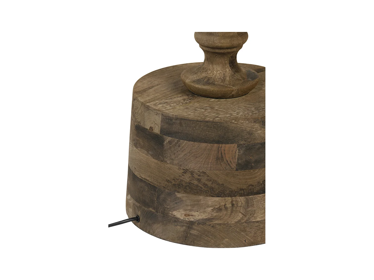 Vloerlamp RONIN - Ø29x135cm - Bruin