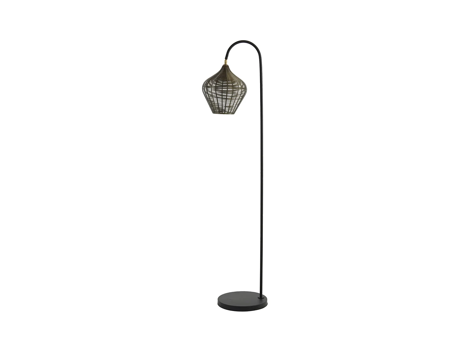 Lampadaire ALVARO - 35x30x160cm - Bronze