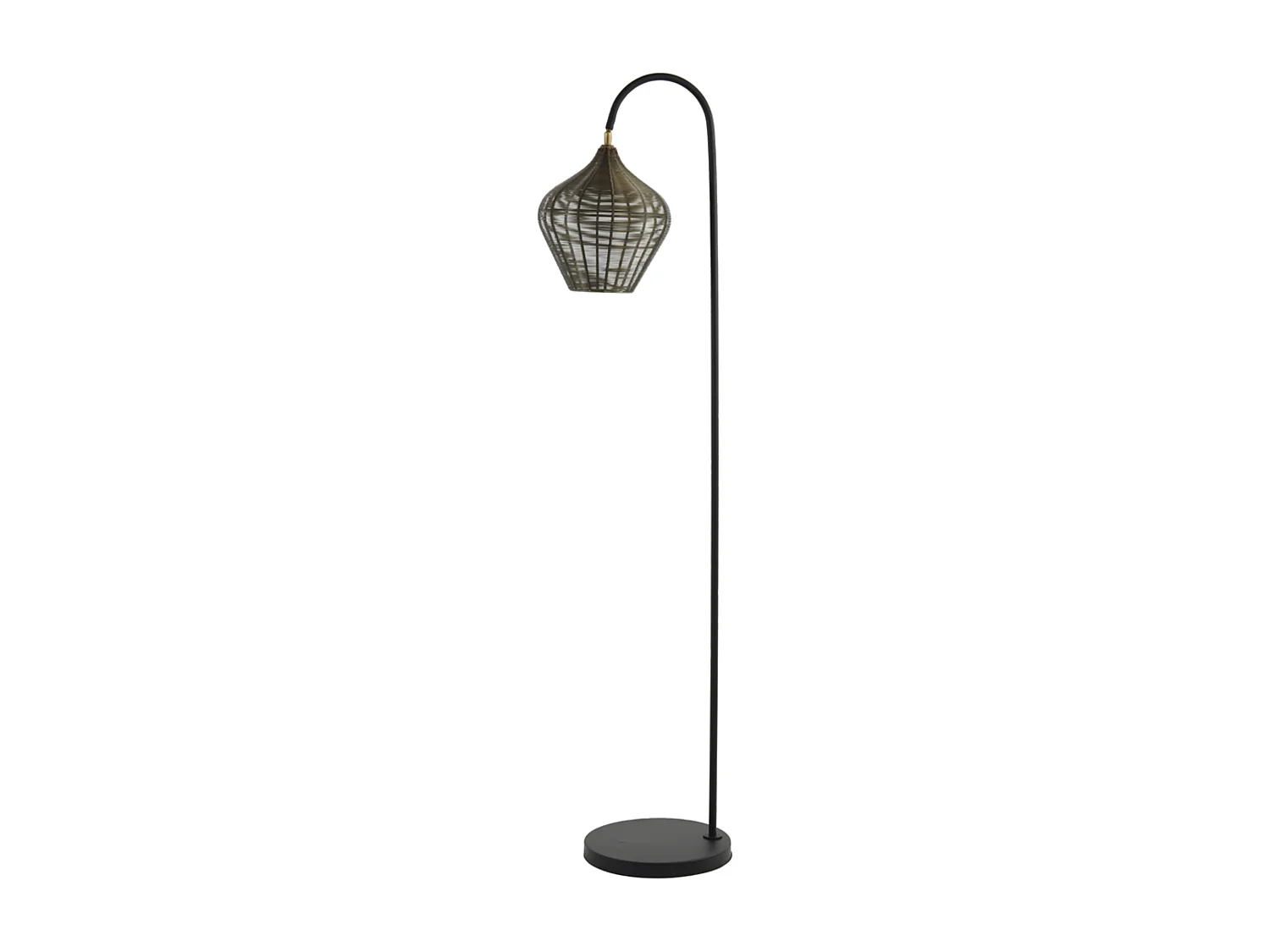Lampadaire ALVARO - 35x30x160cm - Bronze
