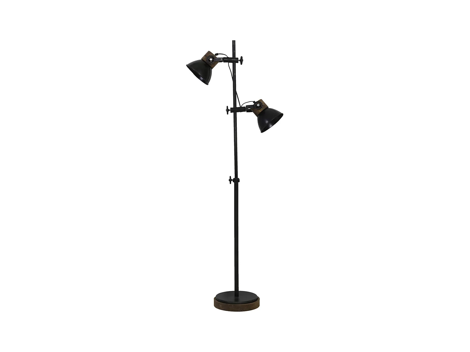Lampadaire JODY - 40x30x165cm - Noir