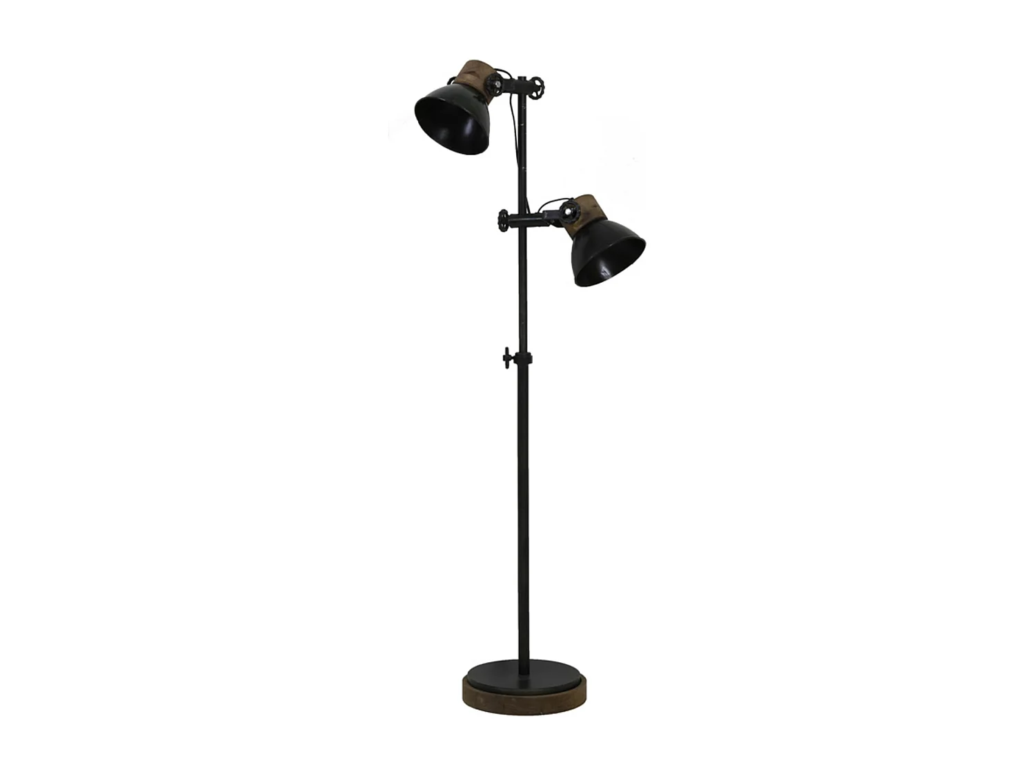 Lampadaire JODY - 40x30x165cm - Noir