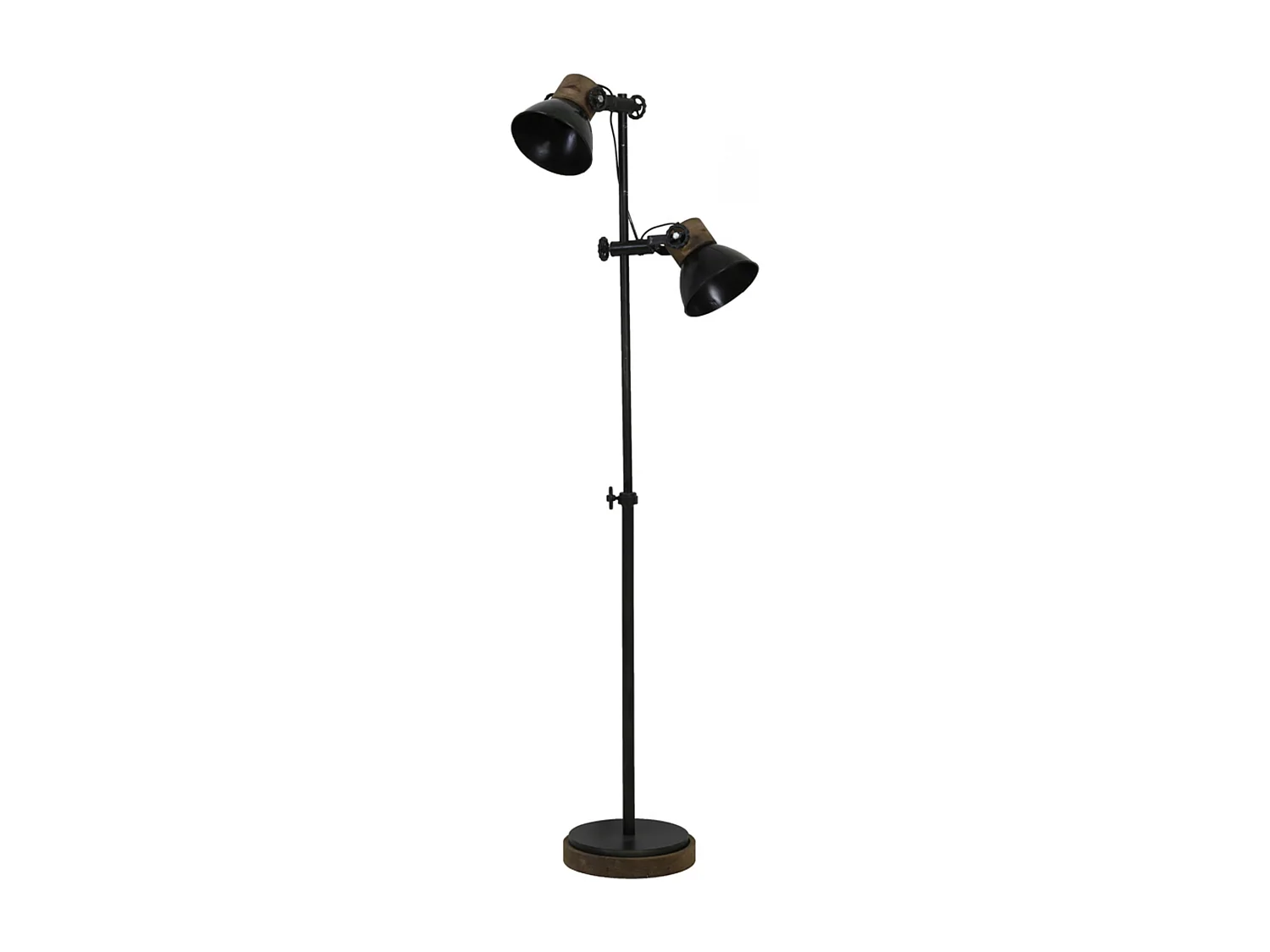 Lampadaire JODY - 40x30x165cm - Noir